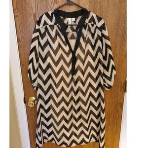 Chevron Stripe Dress
